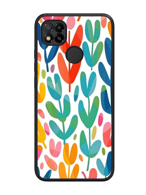 Rainbow Of Blooms Glossy Soft Edge Case for Xiaomi Redmi 9 Chachhi