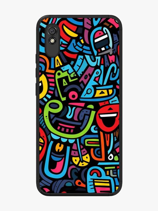 Doodlephoria Glossy Soft Edge Case for Xiaomi Redmi 9A Chachhi