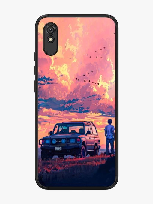 Solitude'S Horizon Glossy Soft Edge Case for Xiaomi Redmi 9A Chachhi