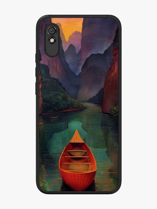 Serene Passage Glossy Soft Edge Case for Xiaomi Redmi 9A Chachhi