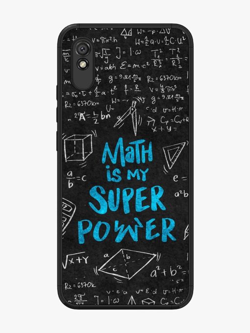 Math Magic Glossy Soft Edge Case for Xiaomi Redmi 9A Chachhi