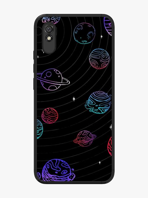 Cosmic Ballet Glossy Soft Edge Case for Xiaomi Redmi 9A Chachhi