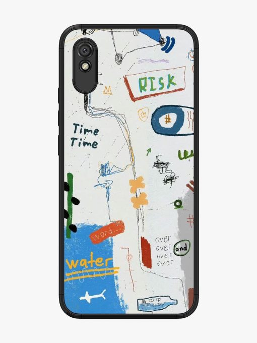 Mind Map Madness Glossy Soft Edge Case for Xiaomi Redmi 9A Chachhi