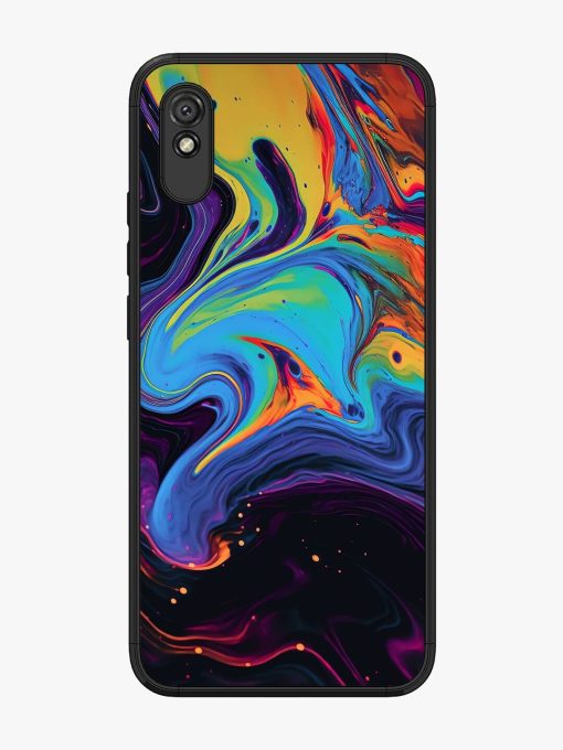 Liquid Dreamscape Glossy Soft Edge Case for Xiaomi Redmi 9A Chachhi