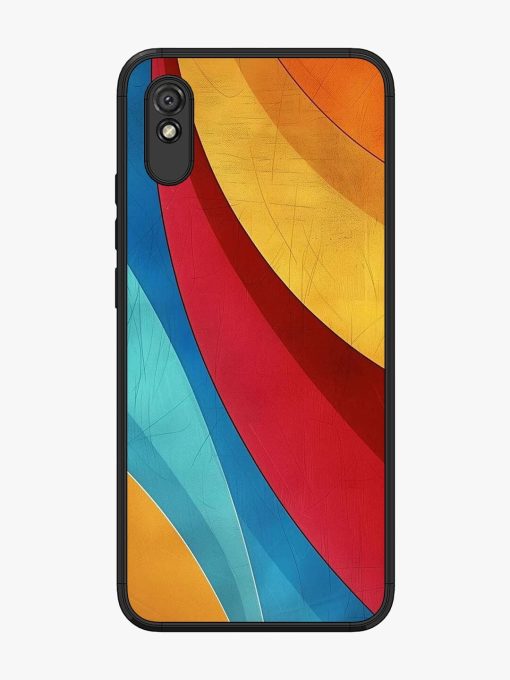 Curving Canvas Glossy Soft Edge Case for Xiaomi Redmi 9A Chachhi