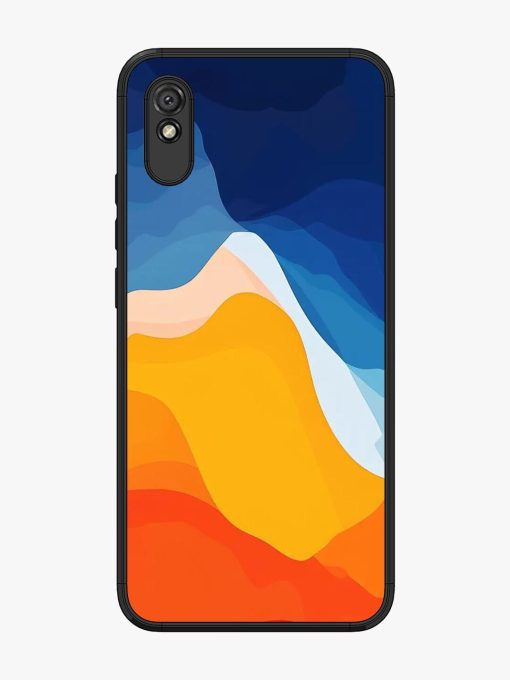 Liquid Landscape Glossy Soft Edge Case for Xiaomi Redmi 9A Chachhi