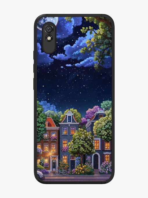 Moonlit Streets Glossy Soft Edge Case for Xiaomi Redmi 9A Chachhi