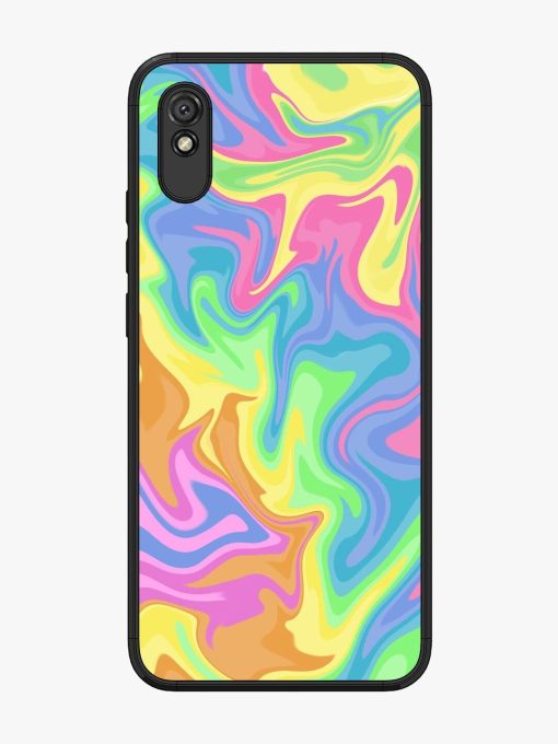 Whimsical Swirl Glossy Soft Edge Case for Xiaomi Redmi 9A Chachhi