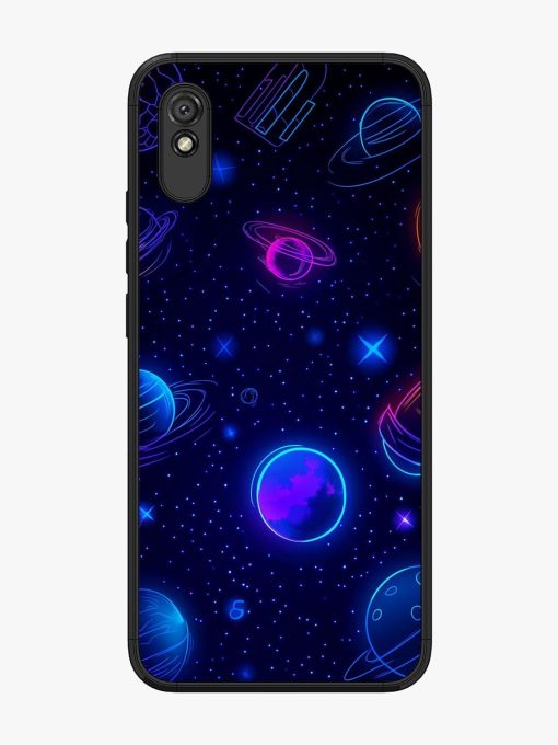 Neon Cosmos Glossy Soft Edge Case for Xiaomi Redmi 9A Chachhi