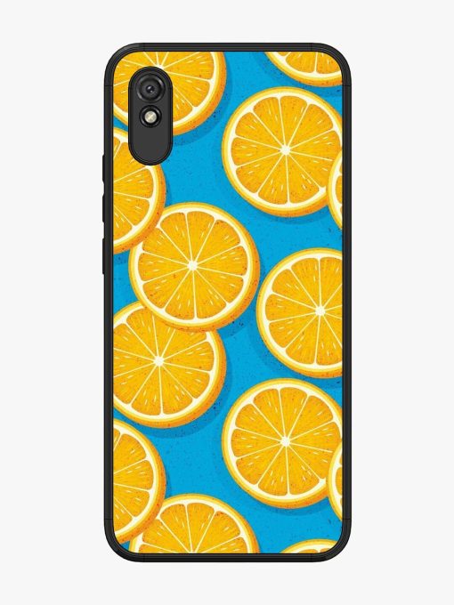 Citrus Symphony Glossy Soft Edge Case for Xiaomi Redmi 9A Chachhi