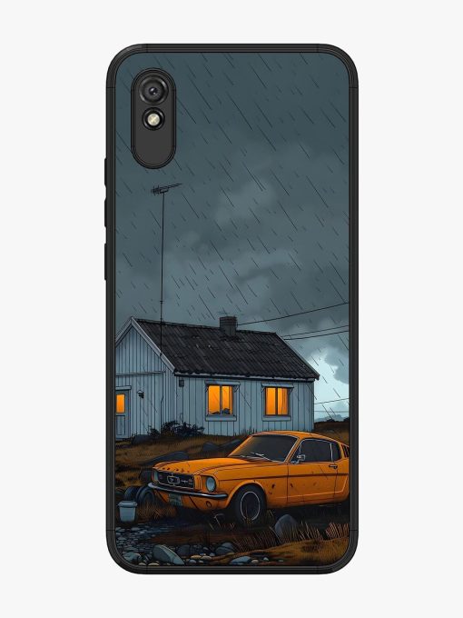 Rainy Day Retreat Glossy Soft Edge Case for Xiaomi Redmi 9A Chachhi