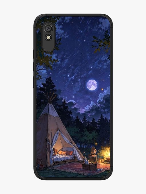 Moonlight Camping Glossy Soft Edge Case for Xiaomi Redmi 9A Chachhi