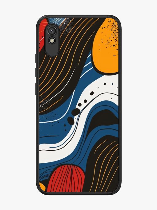 Abstract Expression Glossy Soft Edge Case for Xiaomi Redmi 9A Chachhi