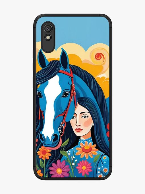 Equine Enchantment Glossy Soft Edge Case for Xiaomi Redmi 9A Chachhi