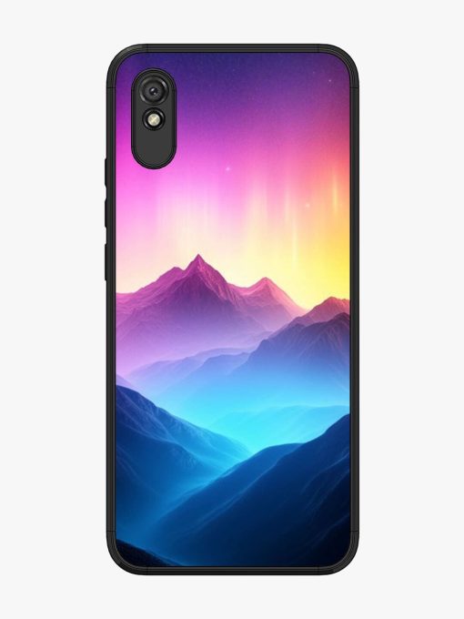 Cosmic Mountains Glossy Soft Edge Case for Xiaomi Redmi 9A Chachhi