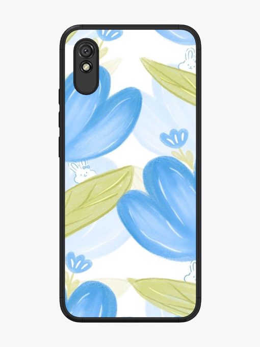 Bunny'S Blue Garden Glossy Soft Edge Case for Xiaomi Redmi 9A Chachhi