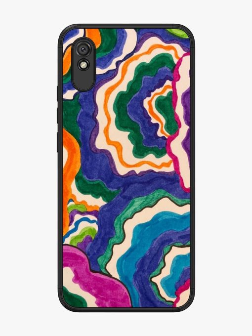 Wavy Wonder Glossy Soft Edge Case for Xiaomi Redmi 9A Chachhi