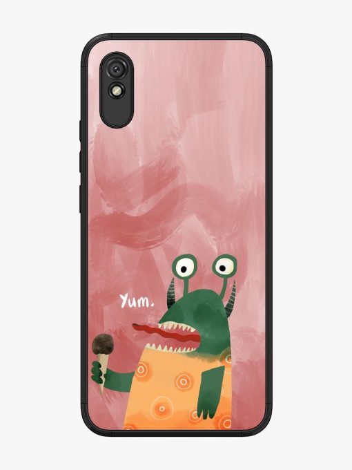 Hungry Monster Glossy Soft Edge Case for Xiaomi Redmi 9A Chachhi