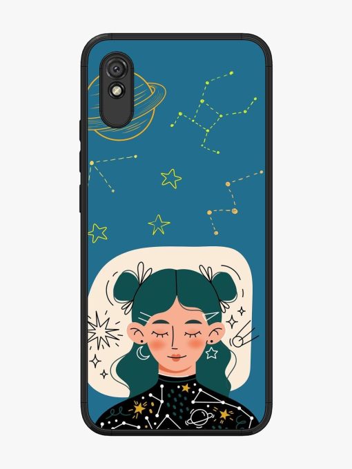 Cosmic Daydreamer Glossy Soft Edge Case for Xiaomi Redmi 9A Chachhi