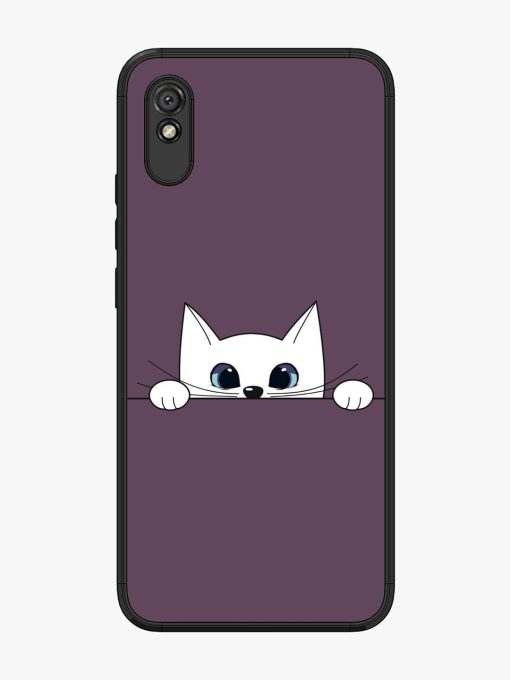 Peek-A-Boo Kitty Glossy Soft Edge Case for Xiaomi Redmi 9A Chachhi