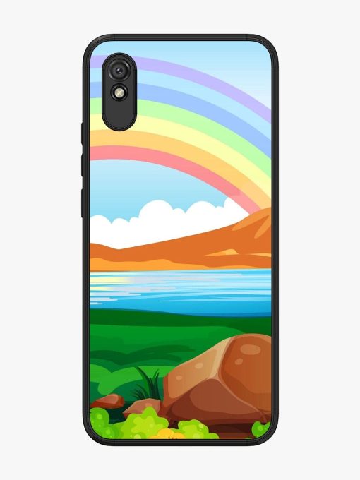 Rainbow Over The Lake Glossy Soft Edge Case for Xiaomi Redmi 9A