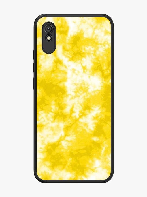 Golden Tie-Dye Twirl Glossy Soft Edge Case for Xiaomi Redmi 9A Chachhi