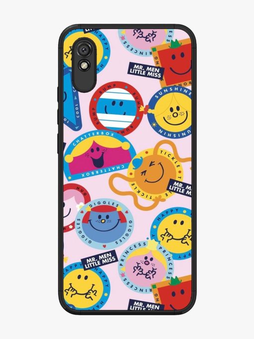 Whimsical Mr. Men & Little Miss Glossy Soft Edge Case for Xiaomi Redmi 9A Chachhi