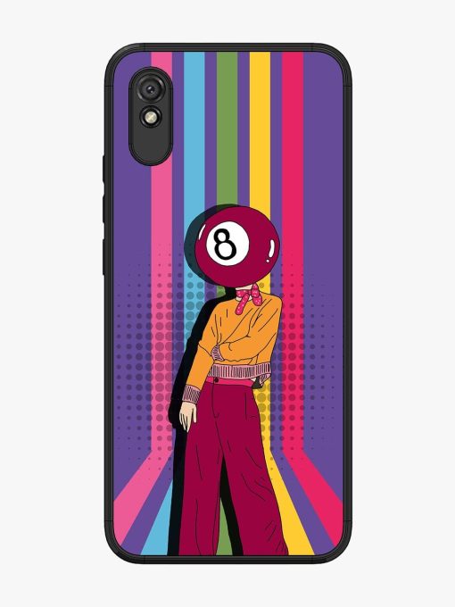 Eight Ball Fashionista Glossy Soft Edge Case for Xiaomi Redmi 9A Chachhi