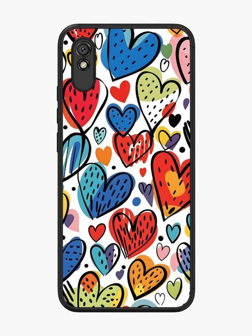 Heartfelt Harmony Glossy Soft Edge Case for Xiaomi Redmi 9A Chachhi