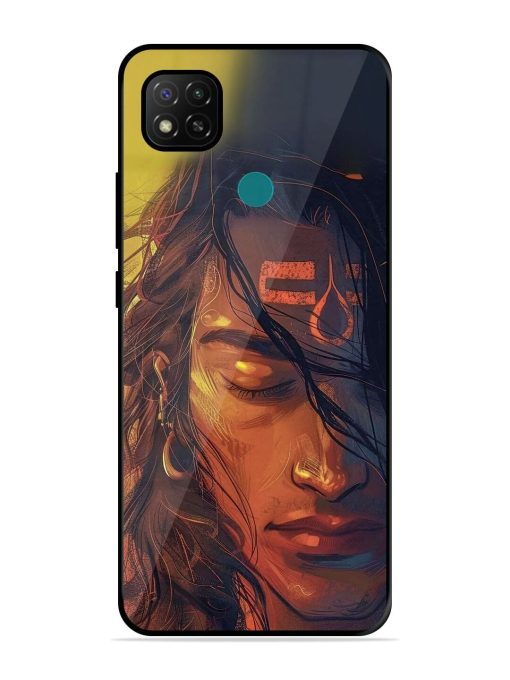 Tranquil Shiva Glossy Soft Edge Case for Xiaomi Redmi 9 Activ Chachhi