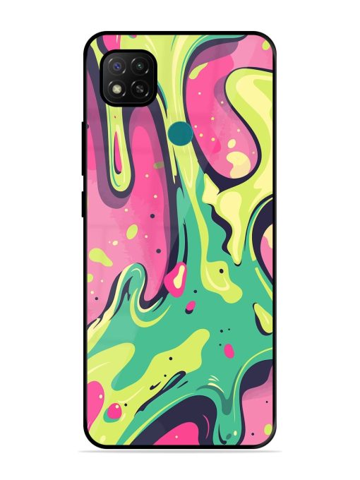 Gooey Grooves Glossy Soft Edge Case for Xiaomi Redmi 9 Activ Chachhi