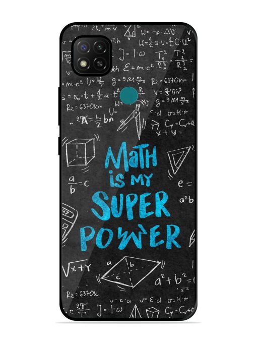 Math Magic Glossy Soft Edge Case for Xiaomi Redmi 9 Activ Chachhi