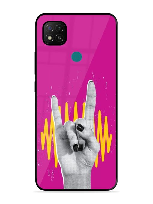 Rock Hand Glossy Soft Edge Case for Xiaomi Redmi 9 Activ