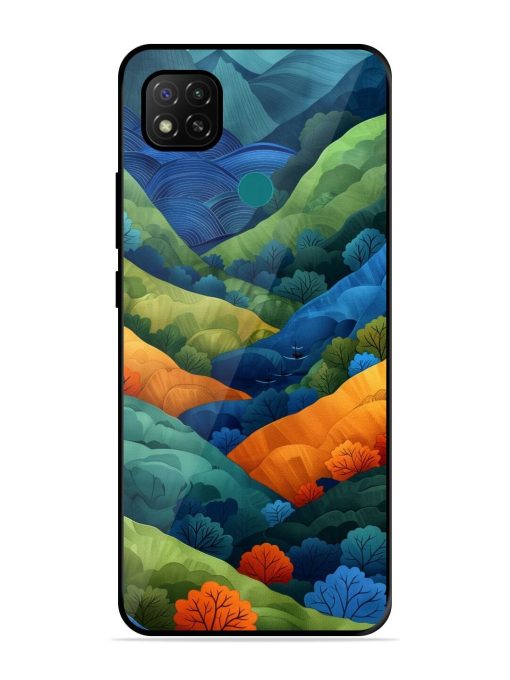 Serene Summits Glossy Soft Edge Case for Xiaomi Redmi 9 Activ Chachhi