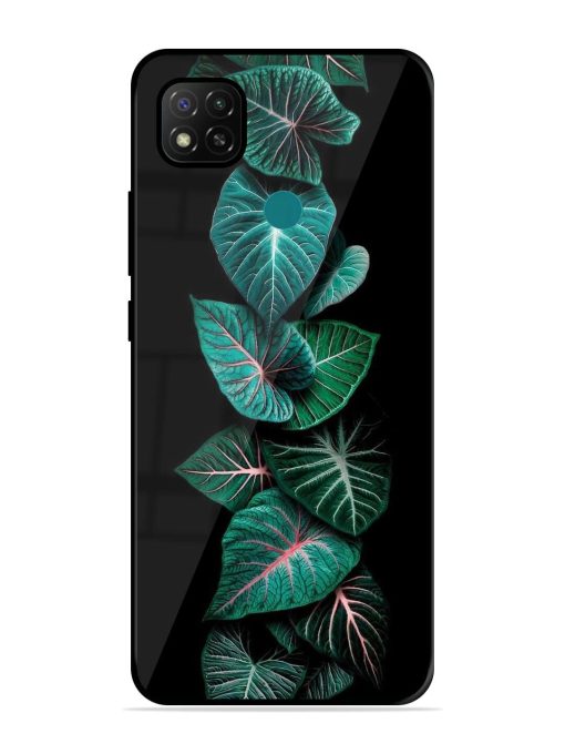 Emerald Elegance Glossy Soft Edge Case for Xiaomi Redmi 9 Activ Chachhi