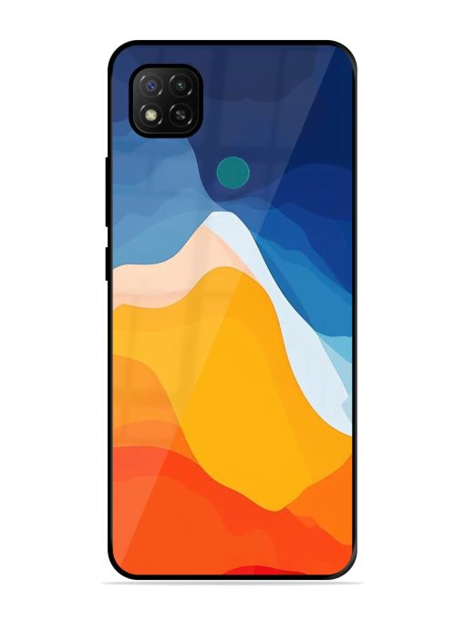 Liquid Landscape Glossy Soft Edge Case for Xiaomi Redmi 9 Activ Chachhi