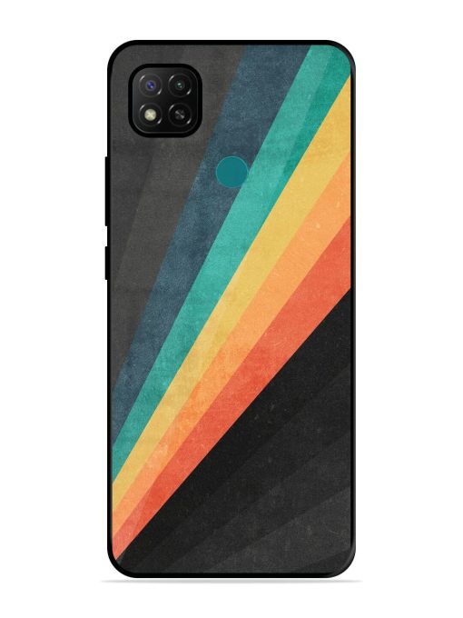 Retro Spectrum Glossy Soft Edge Case for Xiaomi Redmi 9 Activ Chachhi