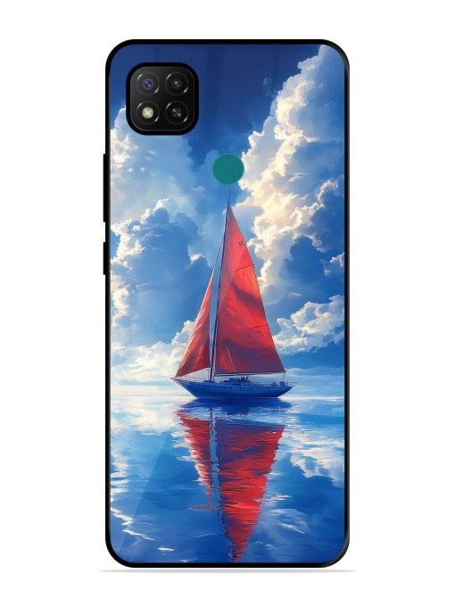 Crimson Sails Glossy Soft Edge Case for Xiaomi Redmi 9 Activ Chachhi