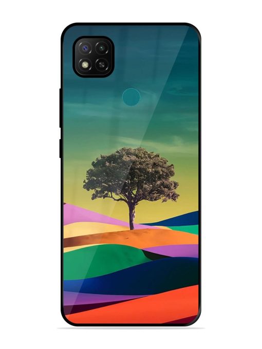 Rainbow'S Lone Sentinel Glossy Soft Edge Case for Xiaomi Redmi 9 Activ Chachhi