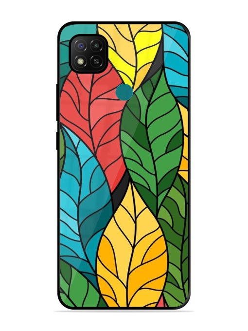 Foliage Fiesta Glossy Soft Edge Case for Xiaomi Redmi 9 Activ Chachhi