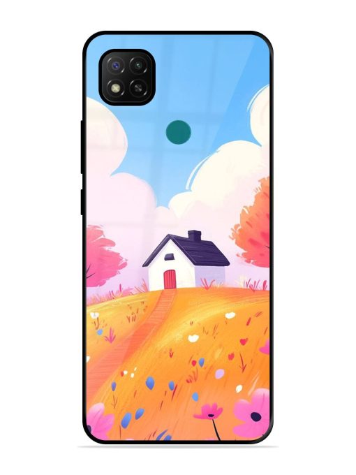 Hilltop Haven Glossy Soft Edge Case for Xiaomi Redmi 9 Activ Chachhi