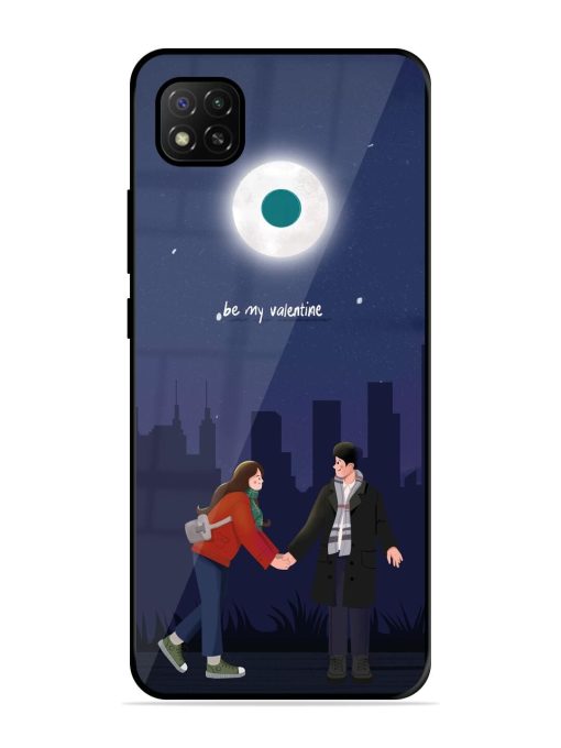 Moonlight Proposal Glossy Soft Edge Case for Xiaomi Redmi 9 Activ Chachhi