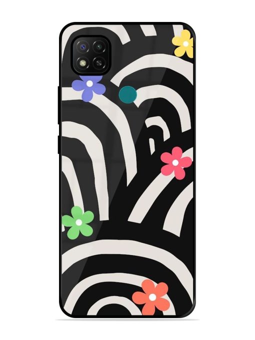 Rainbow Arcs Glossy Soft Edge Case for Xiaomi Redmi 9 Activ Chachhi