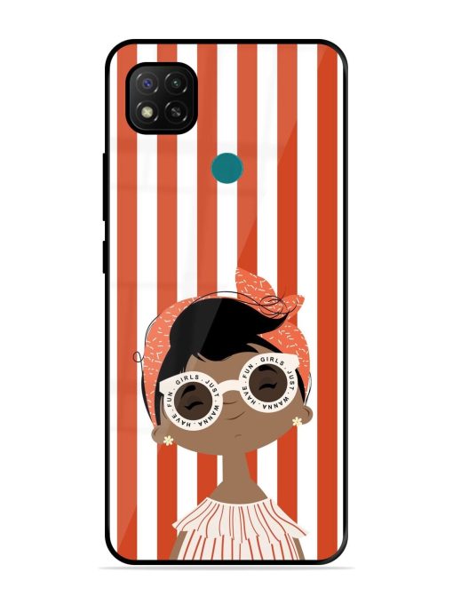 Girls Just Wanna Have Fun Glossy Soft Edge Case for Xiaomi Redmi 9 Activ Chachhi