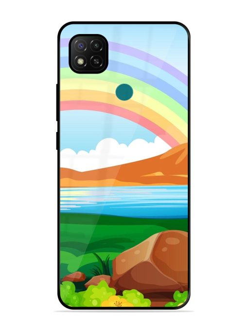 Rainbow Over The Lake Glossy Soft Edge Case for Xiaomi Redmi 9 Activ Chachhi