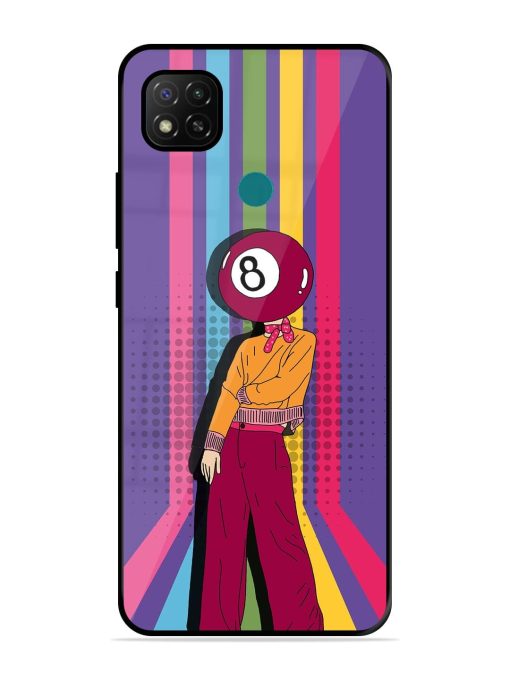 Eight Ball Fashionista Glossy Soft Edge Case for Xiaomi Redmi 9 Activ Chachhi