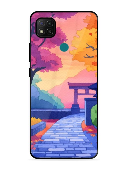 Autumnal Serenity Glossy Soft Edge Case for Xiaomi Redmi 9 Activ Chachhi