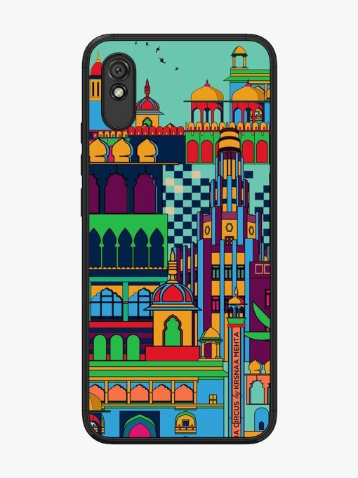 Indian Tapestry Glossy Soft Edge Case for Xiaomi Redmi 9I Chachhi