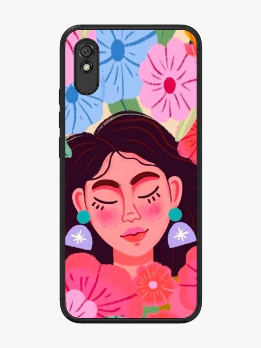 Blooming Serenity Glossy Soft Edge Case for Xiaomi Redmi 9I Chachhi