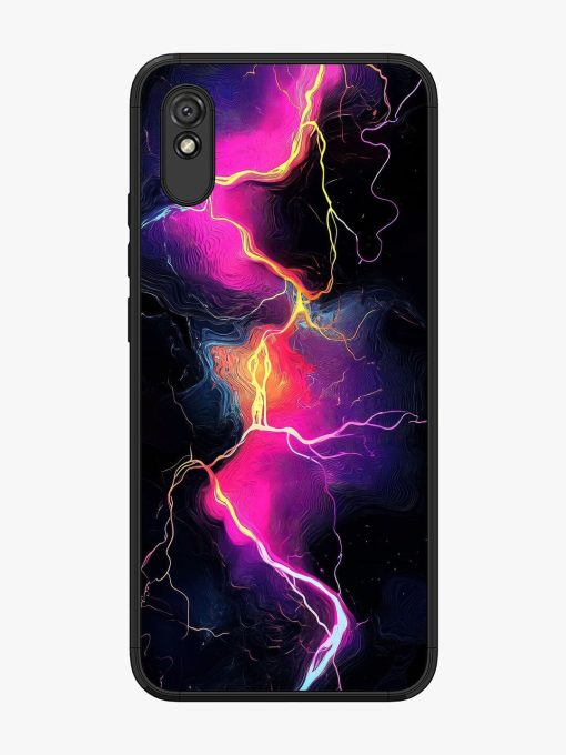 Electric Dreams Glossy Soft Edge Case for Xiaomi Redmi 9I Chachhi